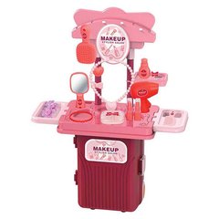 Игровой набор чемодан SUITCASE Transformable MAKEUP Розовый + Подарок кукла
