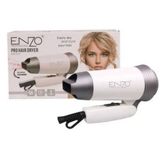 Фен для сушіння волосся дорожній ENZO EN-607 Білий
