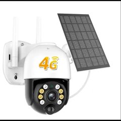 Камера видеонаблюдения уличная с солнечной панелью PTZ TP4 4G 3mp+sim