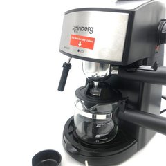 Кофеварка рожковая с капучинатором Espresso Rainberg RB-8111 2200 Вт