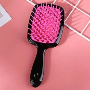 Гребінець для волосся Comb XL-849 Рожевий