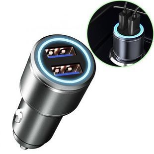 Заряджання Адаптер Car Charger 2 USB 12-24V 3.1A MAX