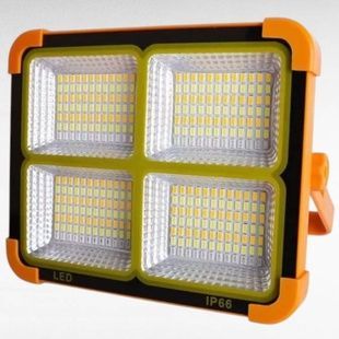 Портативна сонячна батарея універсальна для заряду Power bank Solar LED light D8