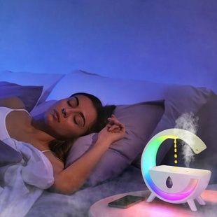Увлажнитель воздуха антигравитационный ночник с RGB подсветкой