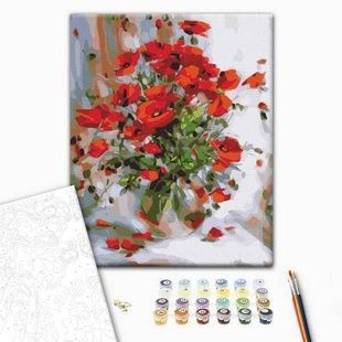 Картина за номерами Масляні маки BS52783