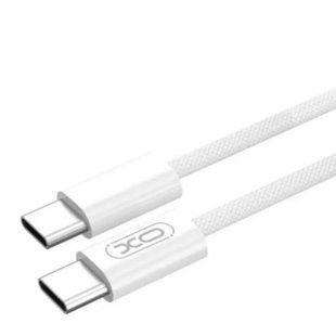 Кабель XO NB-Q260B iPhone15 Type-c-Type-c 60W 1.5м Белый