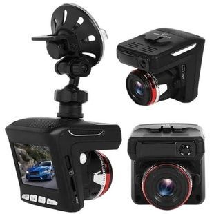 Видеорегистратор автомобильный с GPS- радар-детектором DVR X7 Черный