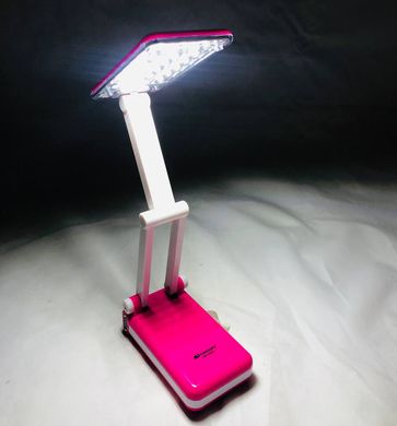 Світлодіодна настільна лампа LED KM-6686 З Kamisafe рожева