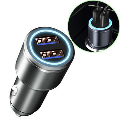 Зарядка Адаптер Car Charger 2 USB 12-24V 3.1 A MAX