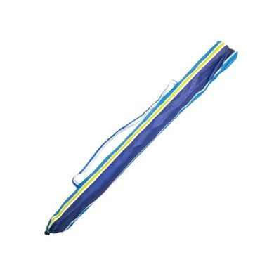 Парасолька пляжна 2,5м Rainberg RB-9307 Синій зі смугами