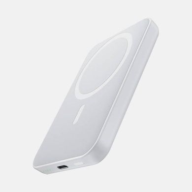 Power Bank с беспроводной зарядкой магнитный PD 22,5W 10000MAH Белый