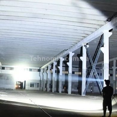 Ліхтар налобний акумуляторний 2x18650 Q-909-P50 Чорний