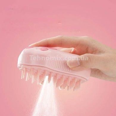 Щетка паровая для шерсти животных Pet Spa Розовая