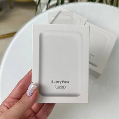Power Bank с беспроводной зарядкой магнитный PD 22,5W 10000MAH Белый