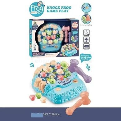 Іграшка Стукалка Жабки зі звуком та підсвічуванням Frog Knock
