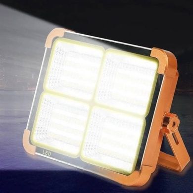Портативна сонячна батарея універсальна для заряду Power bank Solar LED light D8