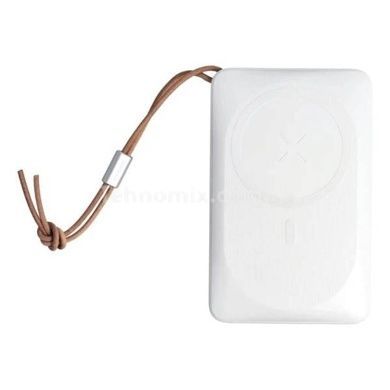 Power bank с беспроводной зарядкой VEGER 10000 mAh MagSafe PD QC3.0 2A 20W MagOn VP1151 / W1151 Белый