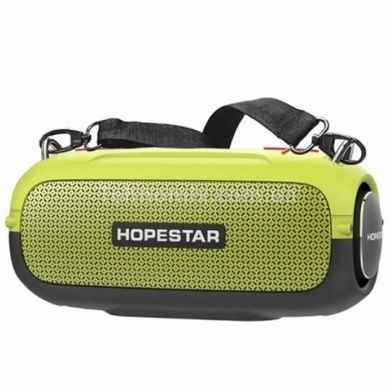 Колонка портативная с подсветкой Hopestar A41 PARTY Салатовая
