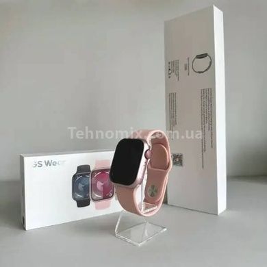 Смарт-часы с функцией звонка Smart Watch GS9 Розовые