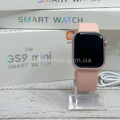 Смарт-часы с функцией звонка Smart Watch GS9 Розовые
