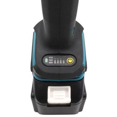 Болгарка аккумуляторная с 2 аккумуляторами в чемодане DOMOTEC 125mm 48V Чёрная с голубым