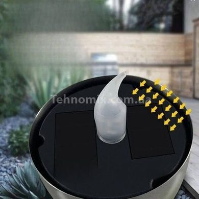 Ночник свеча декоративная в колбе SL-060 AND HA-111 Серебристый