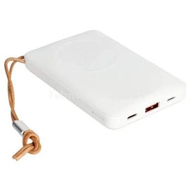 Power bank с беспроводной зарядкой VEGER 10000 mAh MagSafe PD QC3.0 2A 20W MagOn VP1151 / W1151 Белый