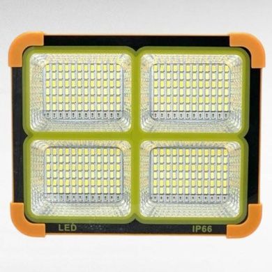 Портативна сонячна батарея універсальна для заряду Power bank Solar LED light D8