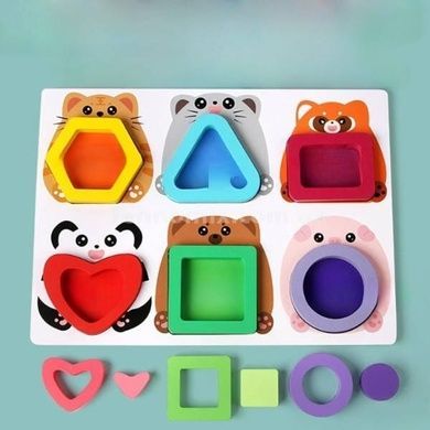 Игровой набор Вкладыши С 68279 Разноцветный