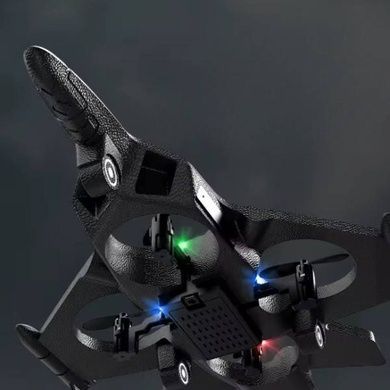 Самолёт истребитель на радиоуправлении M33 Черный с красным