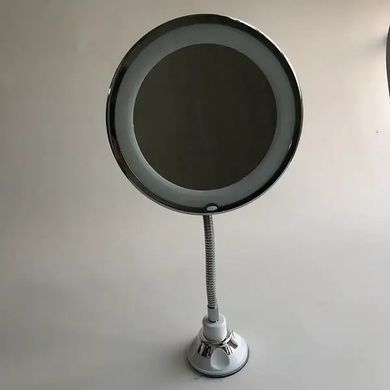 Зеркало круглое с подсветкой на гибком держателе LED Flexible