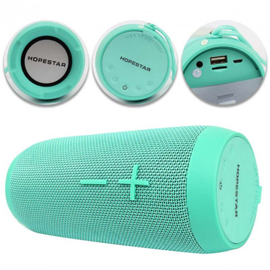 Портативна Bluetooth колонка Hopestar P7 Бірюзова