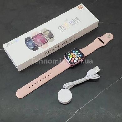 Смарт-часы с функцией звонка Smart Watch GS9 Розовые