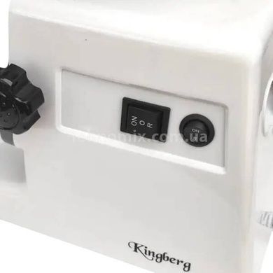Мясорубка электрическая настольная с насадкой для томатов Kingberg KB-2018 Белая