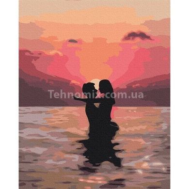 Картина за номерами Закохані на заході сонця &copy; Lana Musienko BS37563