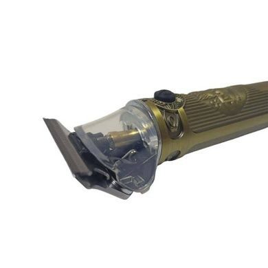 Машинка акумуляторна для стрижки волосся зі змінними насадками VGR-968 Золота