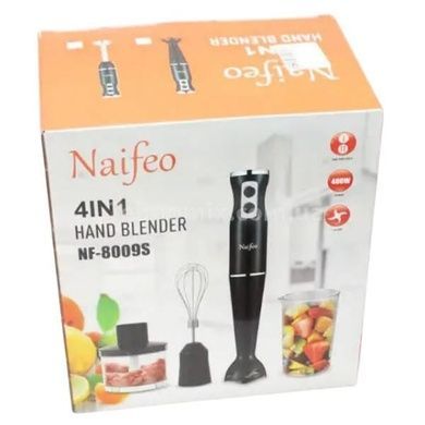 Блендер ручной погружной 4в1 Naifeo NF-8009S Черный
