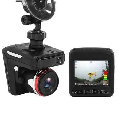 Видеорегистратор автомобильный с GPS- радар-детектором DVR X7 Черный
