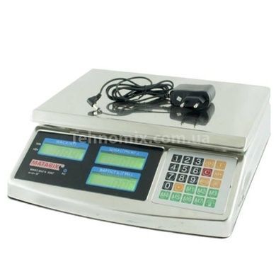 Весы торговые на 50кг MATARIX MX-413