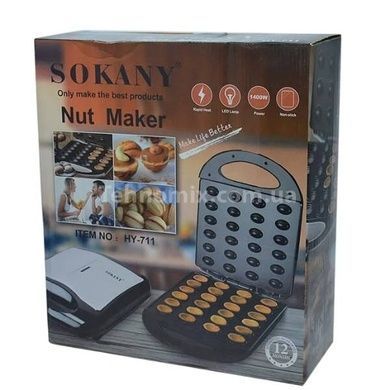 Орешница электрическая с антипригарным покрытием Sokany HY-711