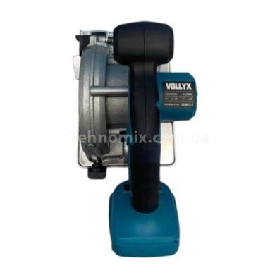 Пила акумуляторна циркулярна +2 акумулятора 128V BL Синя