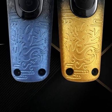 Триммер с 4 сменными насадками 7500RPM, 1500mAh, LED-дисплеем VGR V-879T BLUE Черный с синим