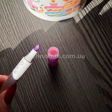 Маркеры акварельные 36шт с печаткой в белом ведре Water color pen 638-36