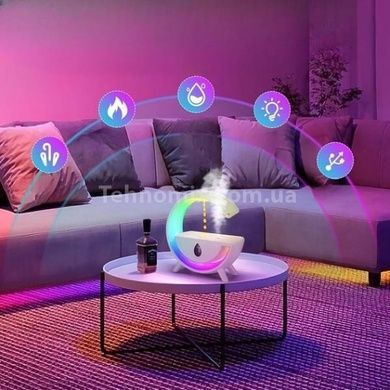 Увлажнитель воздуха антигравитационный ночник с RGB подсветкой