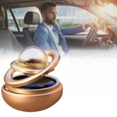 Игрушка автомобильная на торпеду Солнечная система Золото