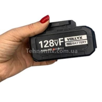 Пила акумуляторна циркулярна +2 акумулятора 128V BL Синя
