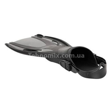Ласты регулируемые по размеру 24-26см M INTEX 55634 Черные