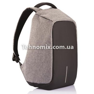 Рюкзак протикрадій Bobby Anti-theft with USB port 17" Сірий