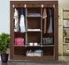 Складана тканинна шафа Storage Wardrobe 88130 Коричнева