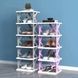 Полиця для взуття та речей на 5 ярусів Shoe rack Фіолетова